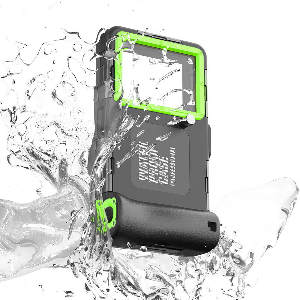 The Submersible Dive Phone Case Black+Green