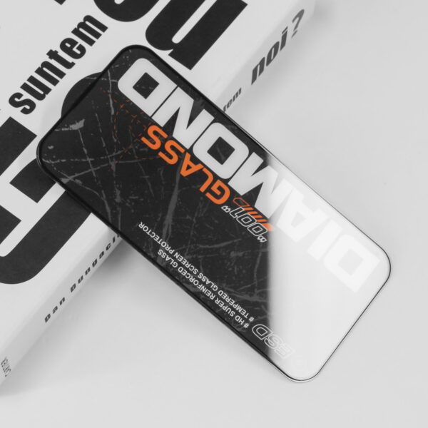 001 Series Full Glue Tempered Glass Screen Protector 5 Pack