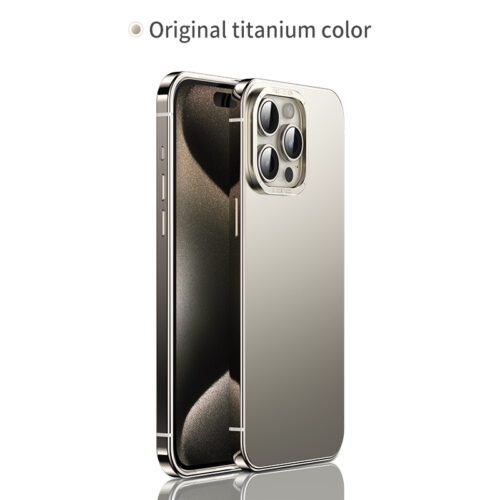 Original Titanium Steel Frame Phone Case Titanium